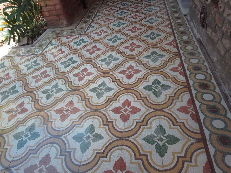 Piso Granítico con Dibujo